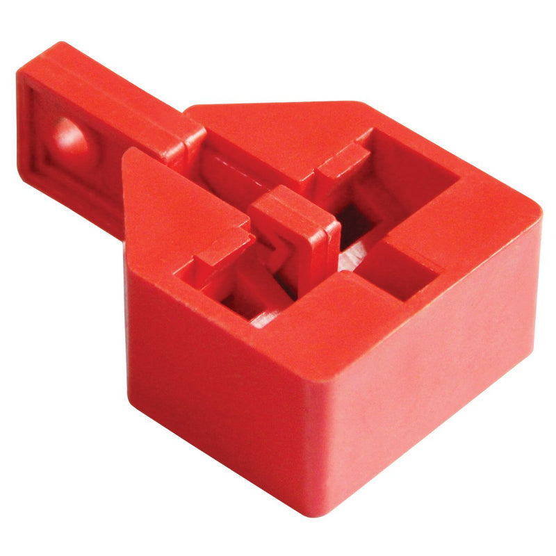 Lockout Safety Supply 7285 Snap-On Multi-Pole Breaker Lockout, Red