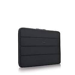 Solo New York Bond Padded Laptop Sleeve, Black, 15.6 Inch