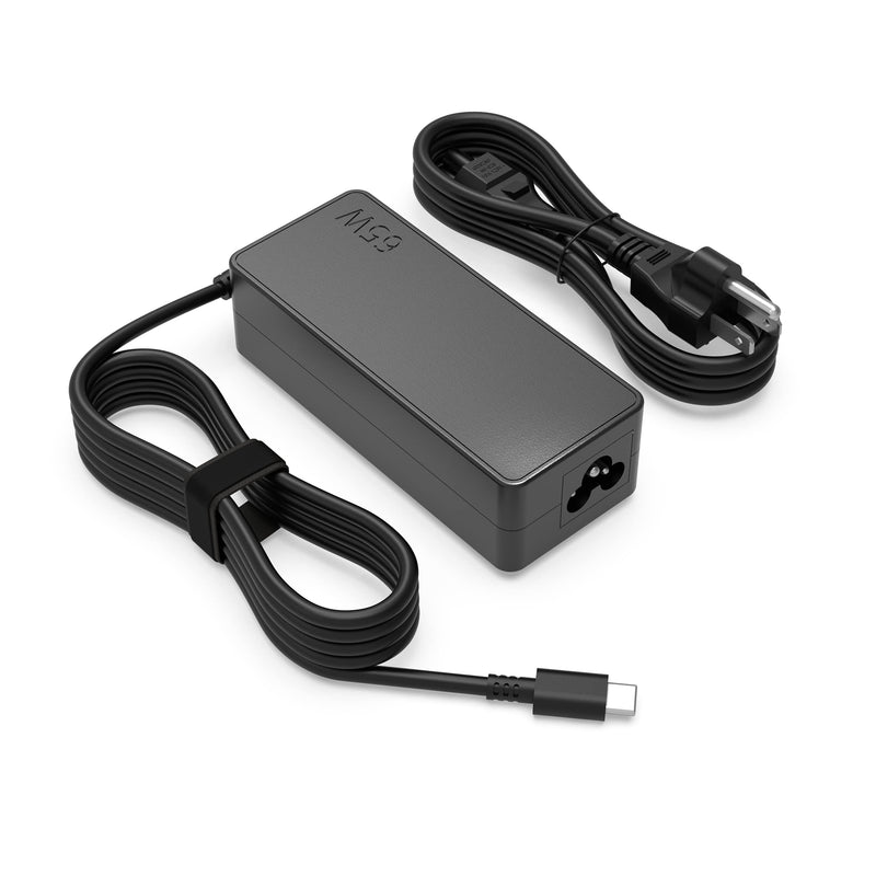 Nicpower AC Charger Fit for Lenovo ThinkPad USB Type C 65 Watt 20V 3.25A Type-C AC Adapter