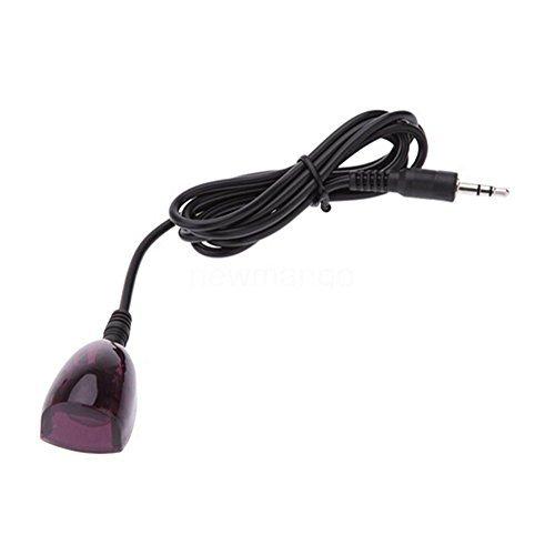 Inteset 38-56 kHz Wideband Infrared (IR) Receiver Extender Cable for Cable Boxes, DVR's & STB's. Check Compatibility.