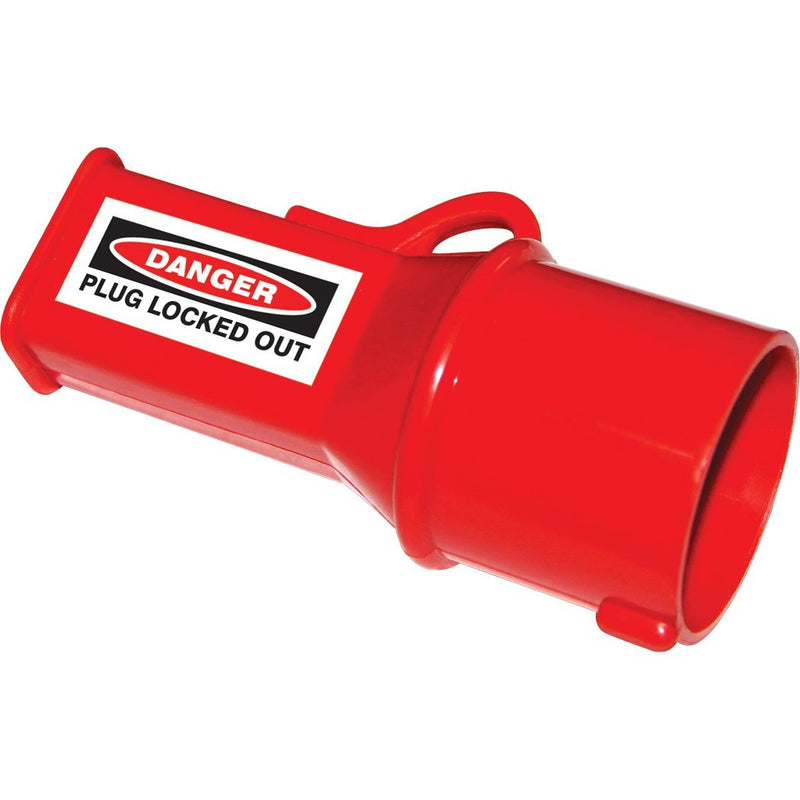 Lockout Safety Supply 7265 Pin and Sleeve - Socket Lockout, Medium, Red