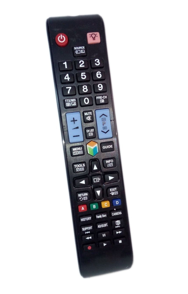 Replaced Remote Control Compatible for Samsung UN60ES6500F AA5900640A PN51E8000GF PN60E550 UN60ES7500FXZA LED HDTV TV