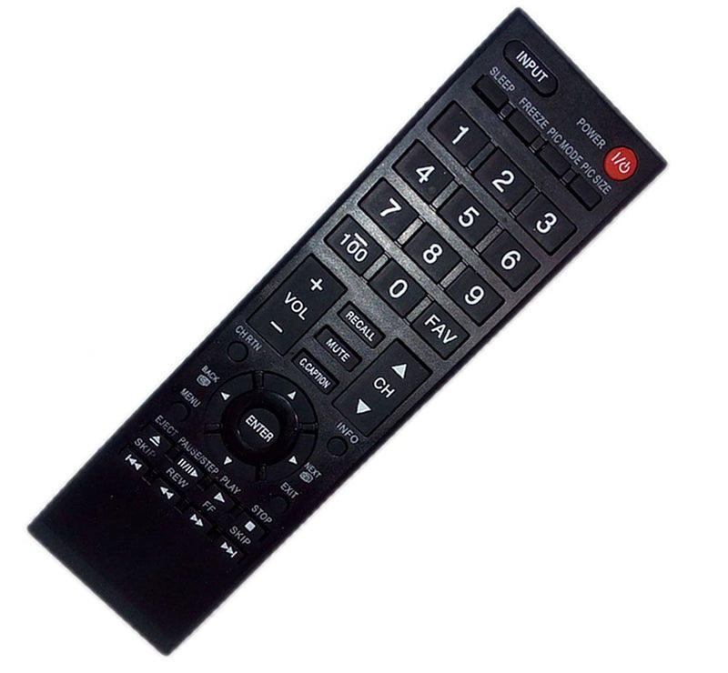 Replaced Remote Control Compatible for Toshiba 32L2400U 32SL400 40E210U 40L2400U 50L1450U LED HDTV TV