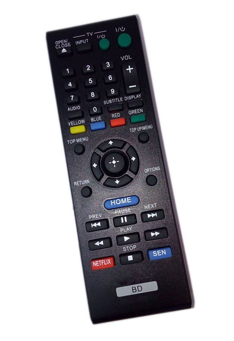 Replaced Remote Control Compatible for Sony BDP-BX110 BDP-BX18 RMTB116A BDPS5100/BM BDP-S480 BD Blu-Ray DVD Player
