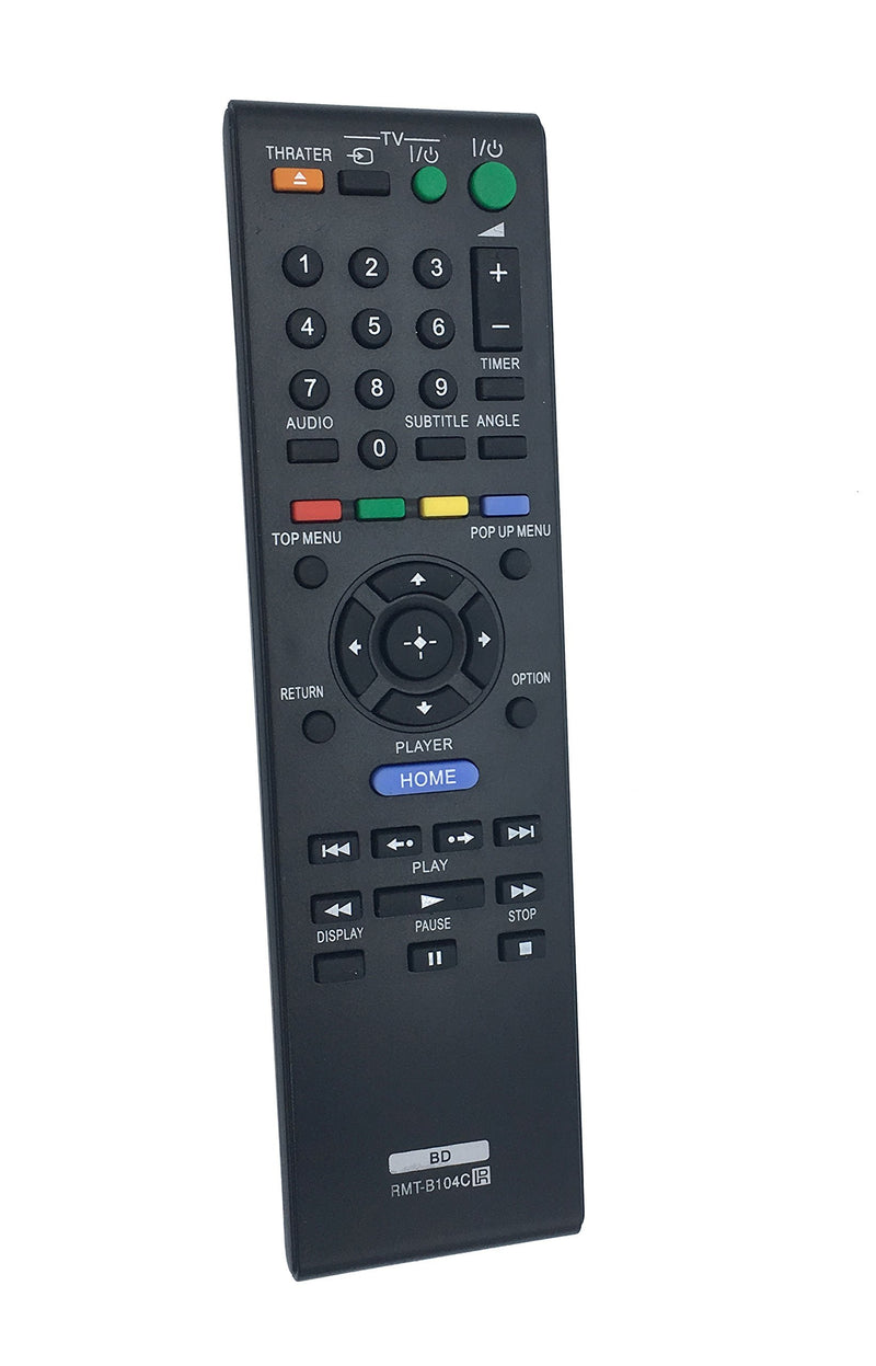 Replace Remote for Sony BLU-RAY DVD Player Remote BDP-BX59 BDP-X2 BD-EV870 RMT-B102A RMT-B103A RMT-B104A RMT-B105A RMT-B107A RMT-B109A RMT-B112A RMT-B119A RMT-B108P RMT-B105A