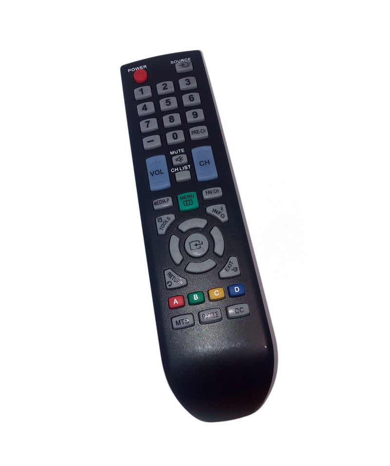 Replaced Remote Control Compatible for Samsung LN22C350D1DXZA LN26C350D1DXZD LN32C350D1D LN40E550F6FXZA LN46D503FXZA UN40D5005 Plasma LED TV
