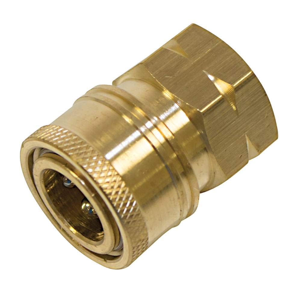 Stens 758-930 Quick Coupler Socket, Brass