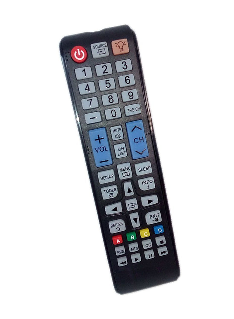 Replaced Remote Control Compatible for Samsung LT24E310ND/ZA PN51F4500BF PN60F5350BF PN64H5000FXZA UN32J4000AFXZA LED HDTV Plasma TV