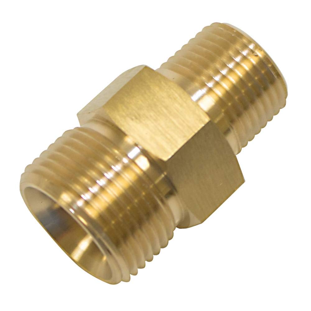 Stens 758-938 Fixed Coupler Plug, Brass