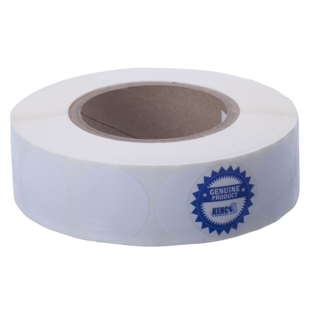 Kenco Premium Inkjet 1.5" Circle High Gloss Paper Roll-Fed Inkjet Labels. Compatible with Primera Color Label Printers and Many Other Printer Brands. Supplied 1600Labels on a 3 core.