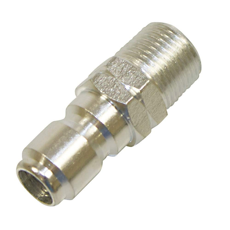 Stens 758-926 Quick Coupler Plug Male, Silver