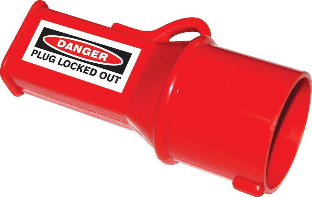 Lockout Safety Supply 7264 Pin and Sleeve - Socket Lockout, Small, Red