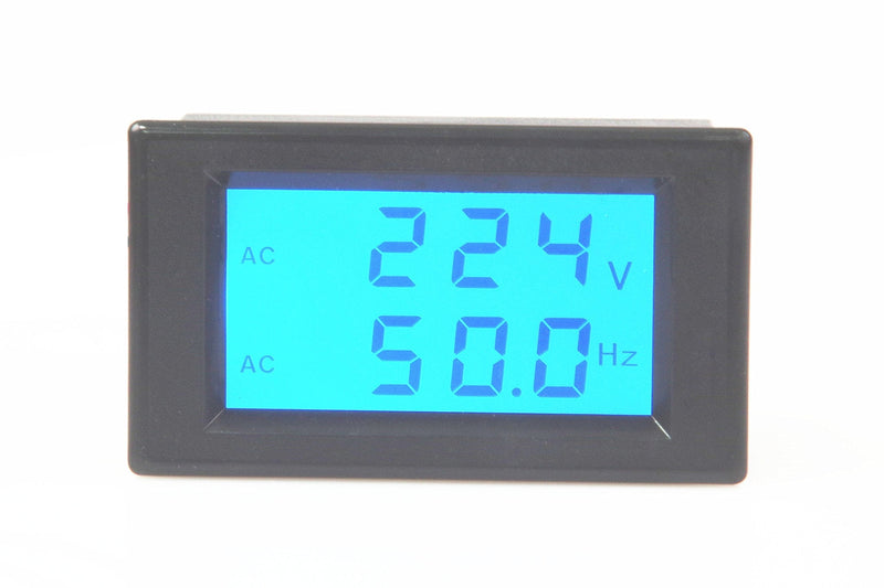 LM YN Digital AC Voltmeter AC80-300V Frequency Counter 45.0-65.0HZ LCD Display Voltage Frequency 2 in 1 Meter Tester