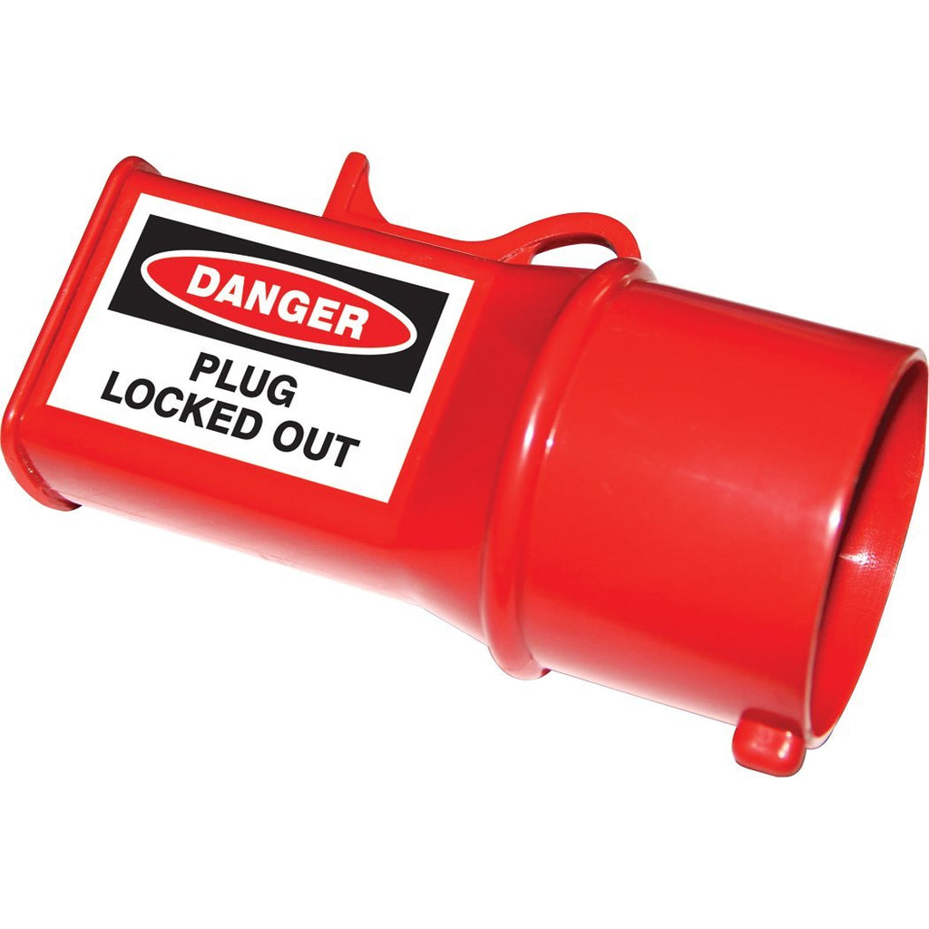 Lockout Safety Supply 7266 Pin and Sleeve - Socket Lockout, Large, Red