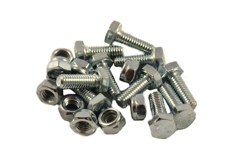 10 Sets - Auger Shear Pins Bolts & Nuts Honda Compatible HS1132 HS624 HS828 HS928 HS724 & New HSS Series 724, 928, 1332