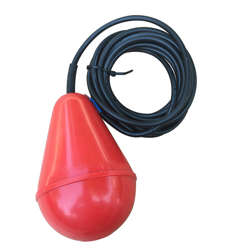The"SludgeBoss" Heavy Duty Float Switch for Use With Sewage, Suspended Solids and Viscous Liquids 15 Foot Cable