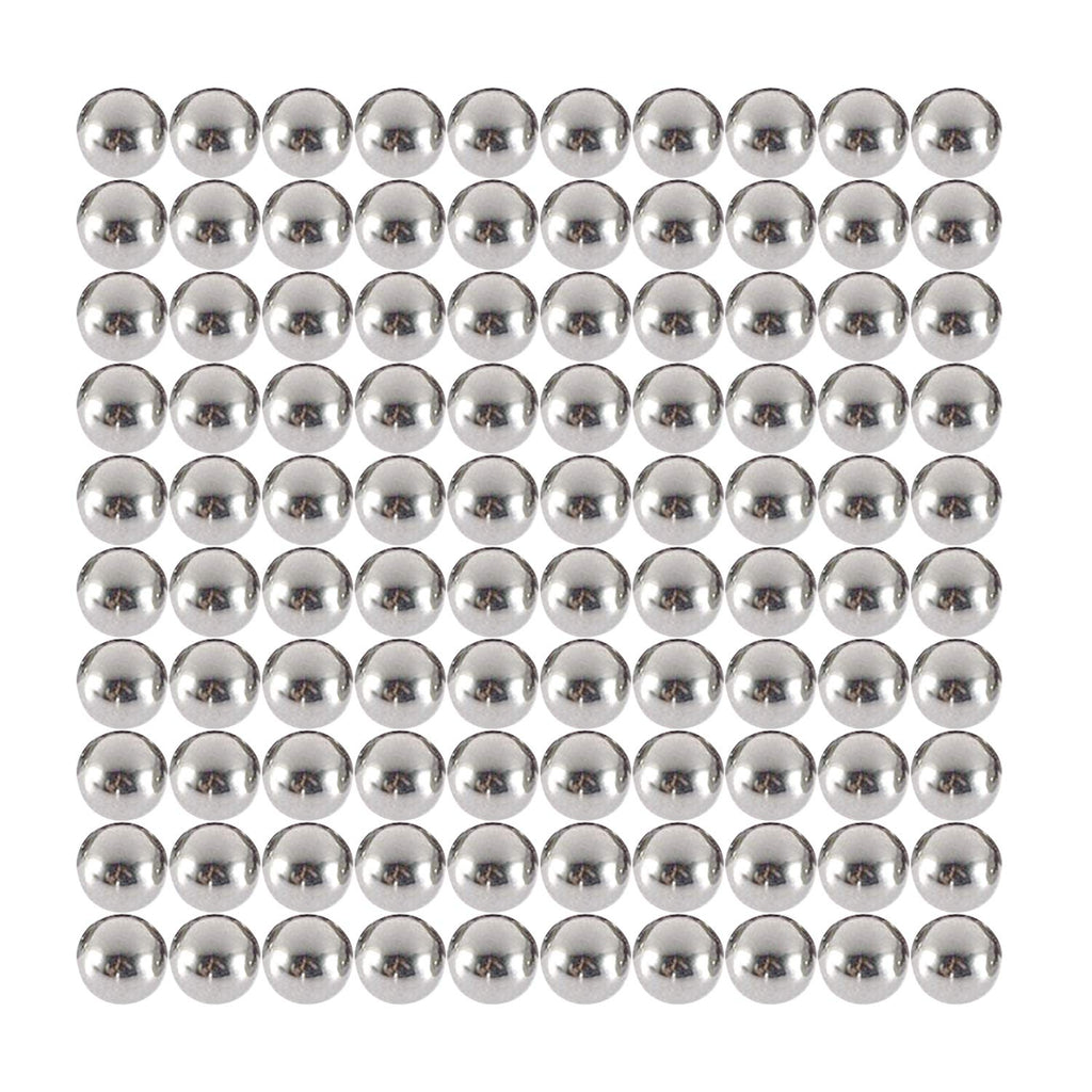 HFS(R) 100 Pieces 1/4" Bracket Bike Loose Bearing Balls Stainless Steel 304