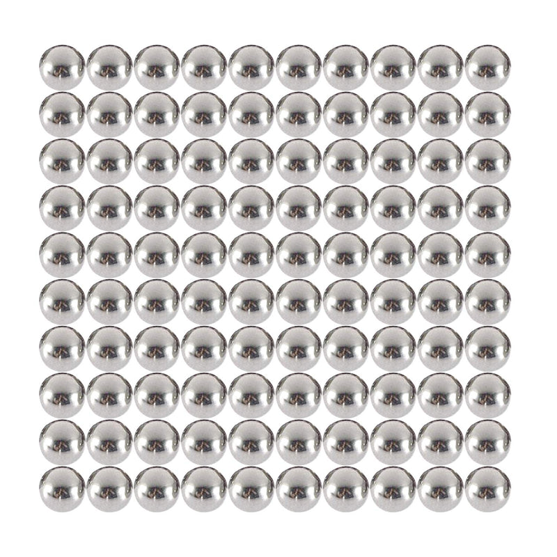 HFS(R) 100 Pieces 1/4" Bracket Bike Loose Bearing Balls Stainless Steel 304