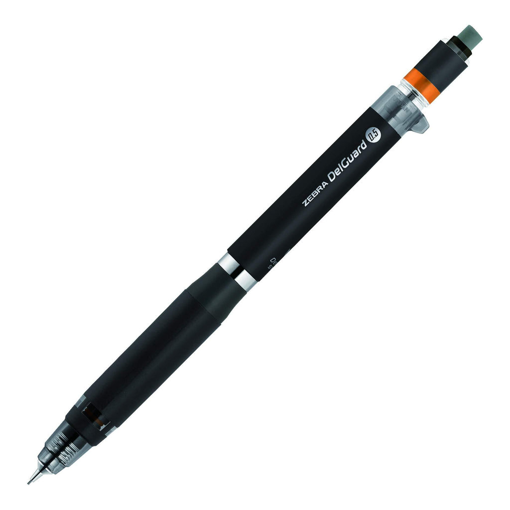 Zebra Mechanical Pencil, Del Guard Type ER, 0.5mm, Black (P-MA88-BK)