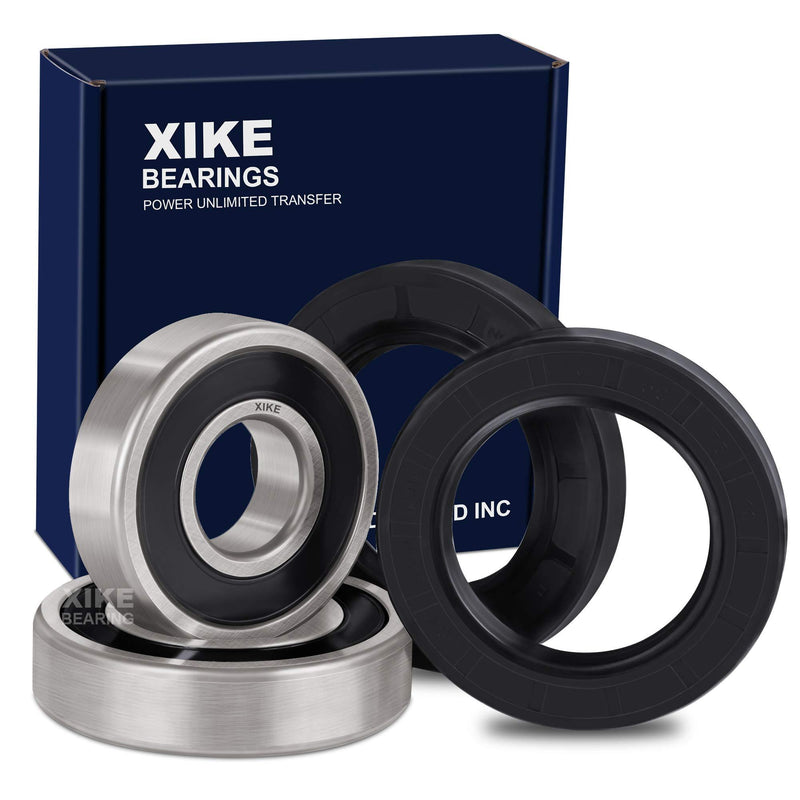 XiKe W10772619, W10290562 and W10283358 Front Load Washer Tub Bearing and Seal Kit, Rotate Quiet and Durable Replacement for Whirlpool and Maytag Etc.