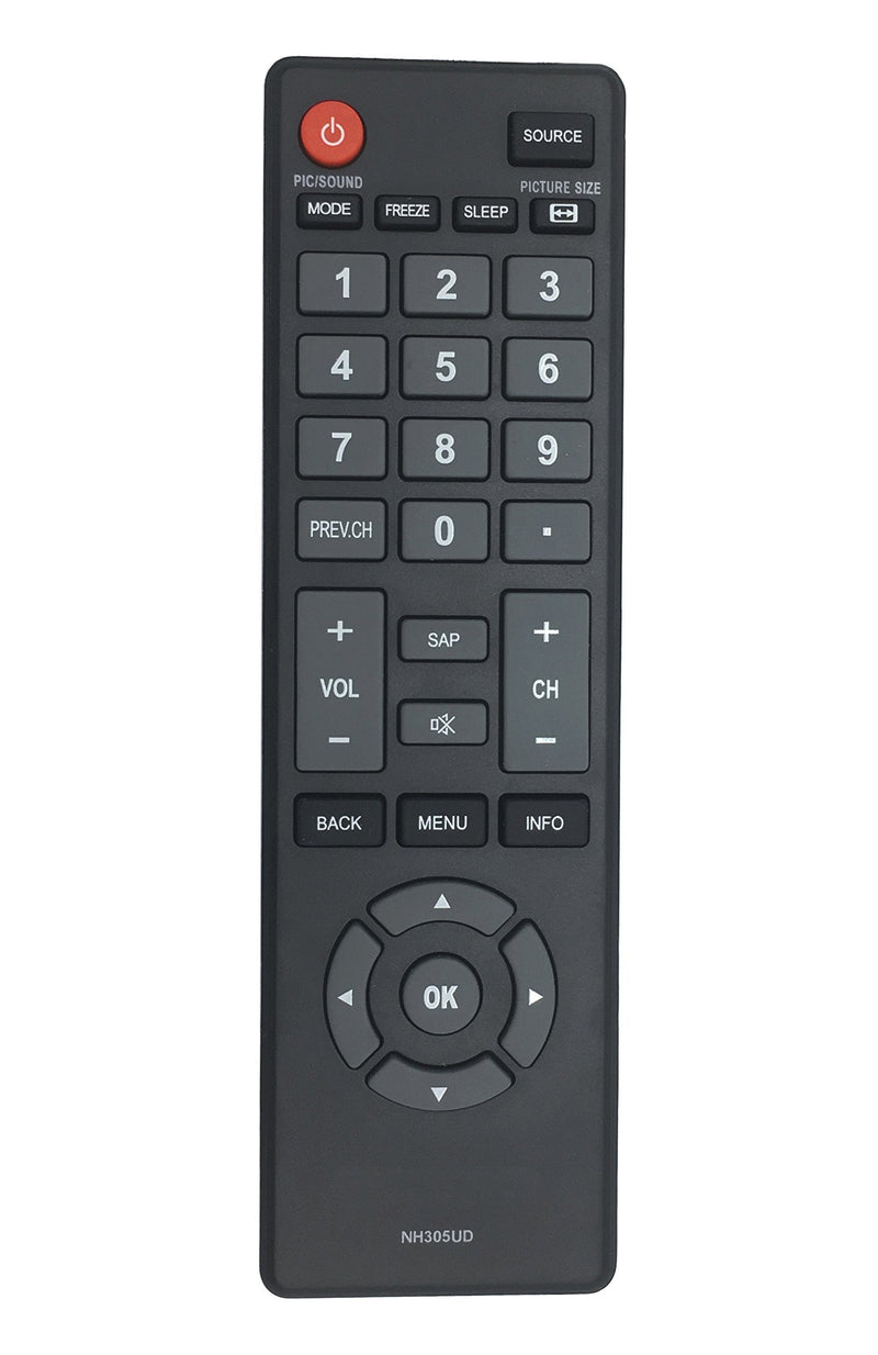New Remote Control NH305UD fit for Emerson LCD TV HDTV LF501EM4 LF501EM4F LC320EM3FA LF402EM6 LF402EM6F LF461EM4 LF461EM4A LF501EM4A LF501EM5 LF501EM5F LF501EM6F
