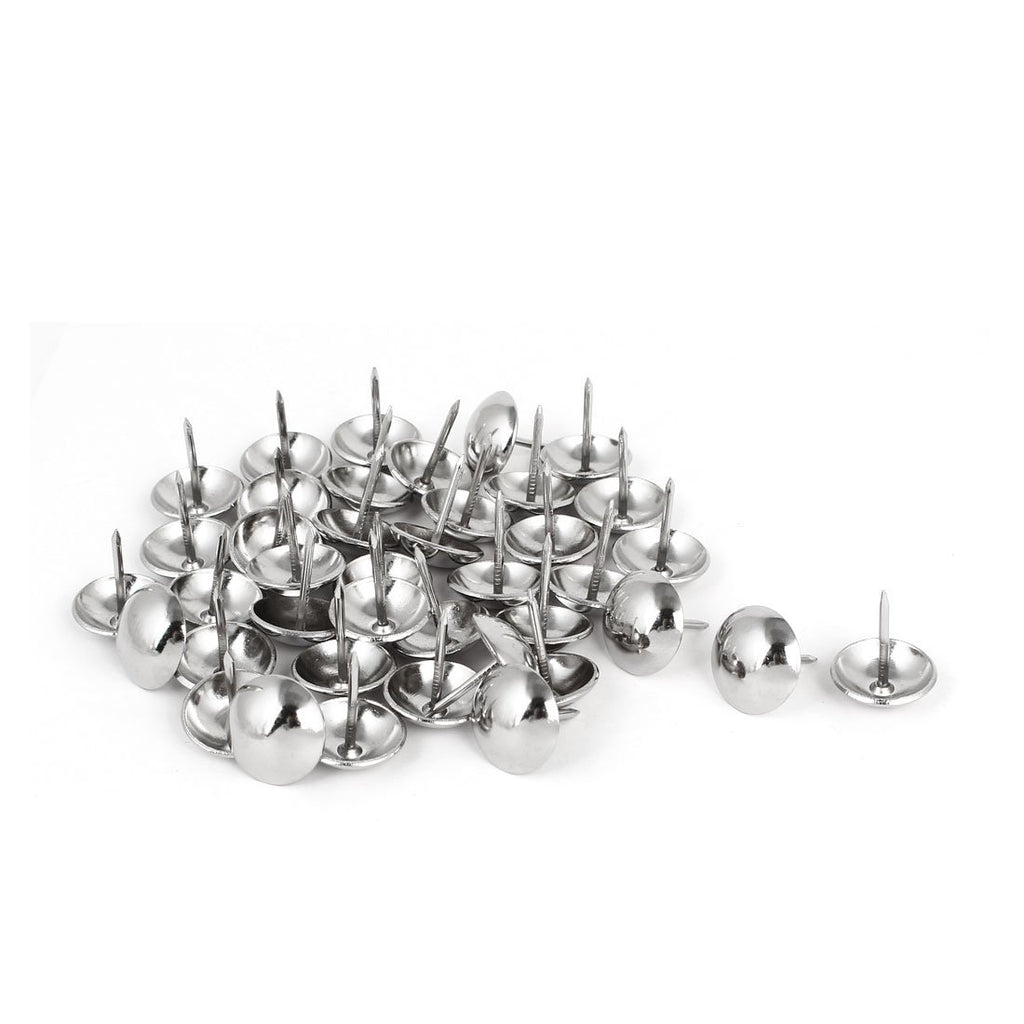 uxcell 19mm Dia Stainless Steel Thumbtack Upholstery Decorative Nail Thumb Tack 40PCS