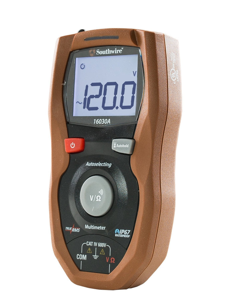 Southwire Tools & Equipment 16030A Autoselecting CAT IV Multimeter