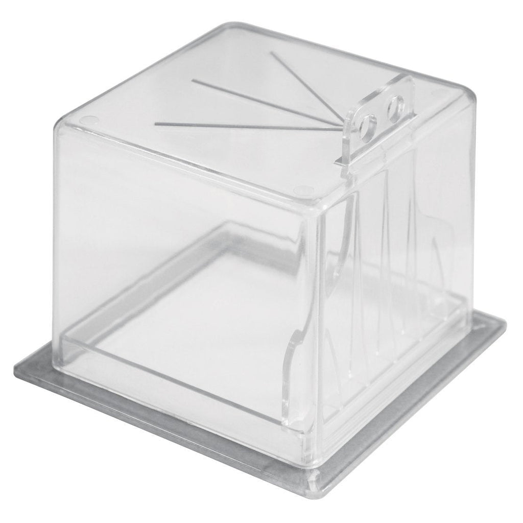 Lockout Safety Supply 7282 Electrical Panel Lockout Square Large Box, Clear