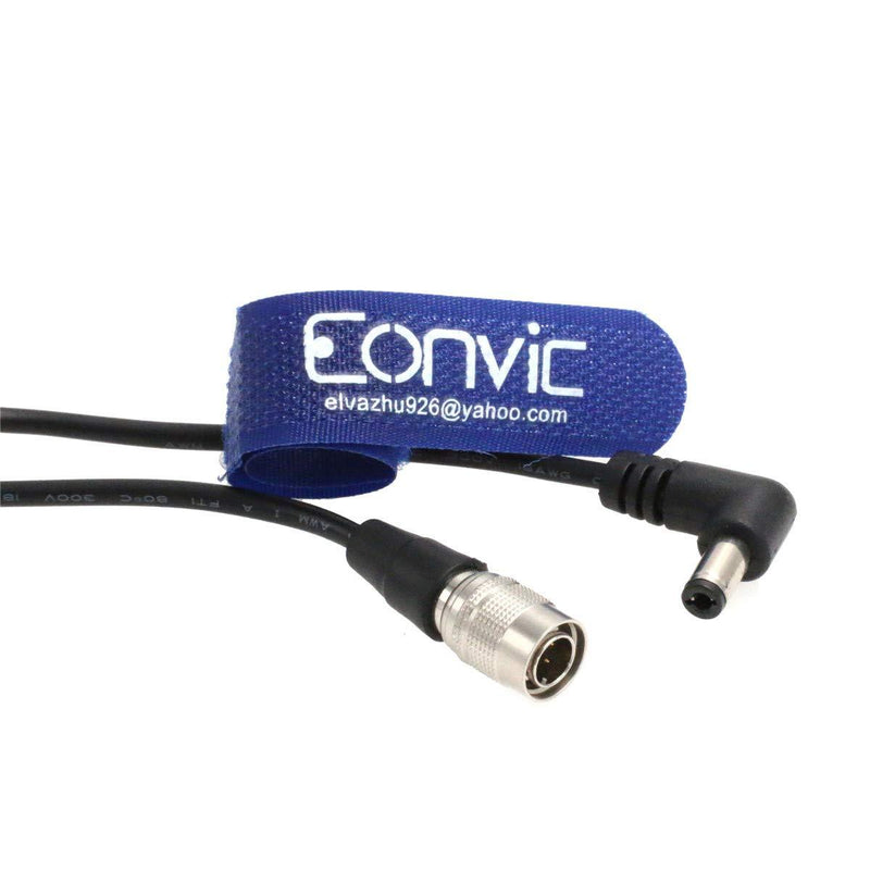 Eonvic 2.1mm DC Power to Hirose 4 Pin Cable for Lectrosonics Receivers Lectrosonics PS12