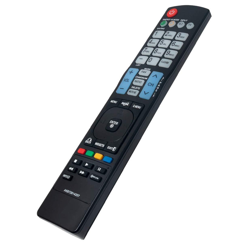 AKB72914207 Replace Remote Control Applicable for LG TV 50PJ350C 32LD550 42LD550 46LD550 52LD550 47LD650 55LD650 32LD550UB 42LD550UB 46LD550UB 52LD550UB 55LD650UA 47LD650UA 50PJ350CUB 42LE5300 42LD450