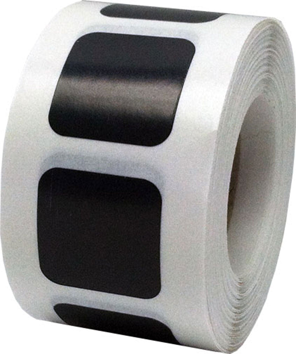 Black Square Color Coding Labels for Organizing Inventory 0.75 Inch Dots 500 Total Adhesive Stickers On A Roll Black