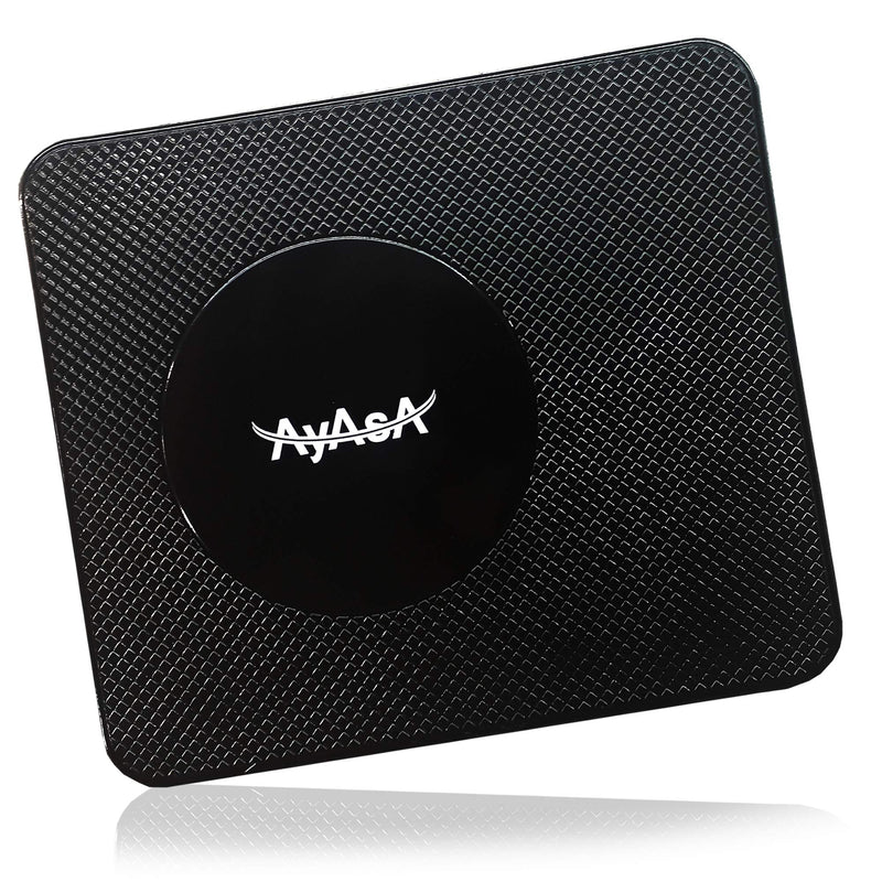 AyAsA Anti Slip Mat, Sticky, Non Slip Pads Sticky Pads / Dash Cell Phone Mount / Sticky Mat and Anti Slip Pad / Dashboard Pad / Non Slip pad for car / Car Dash Accessories - Sticky Gel Pads Dashboard