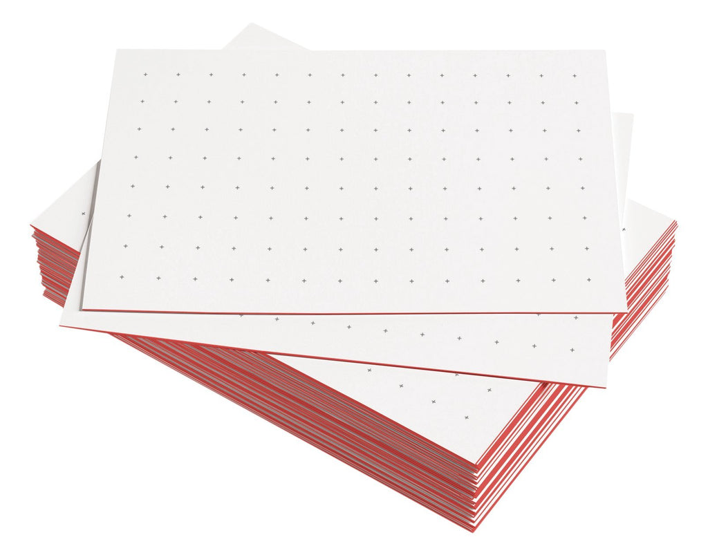 Oxford at Hand Dot Grid Index Card, 50 per pack, Assorted Color Edge (No color choice) (334208M)