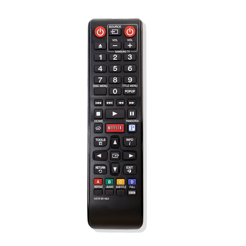 AK59-00146A Replaced Remote Applicable for Samsung Blu-Ray Player BD-E5300 BD-E5300/ZA BD-E5400 BD-E5400/ZA BD-EM53 BD-EM53/ZA BD-EM53C BD-EM57C BD-EM59C BD-EM59C/ZA BD-ES6000 BDE5300/ZA BDE5400