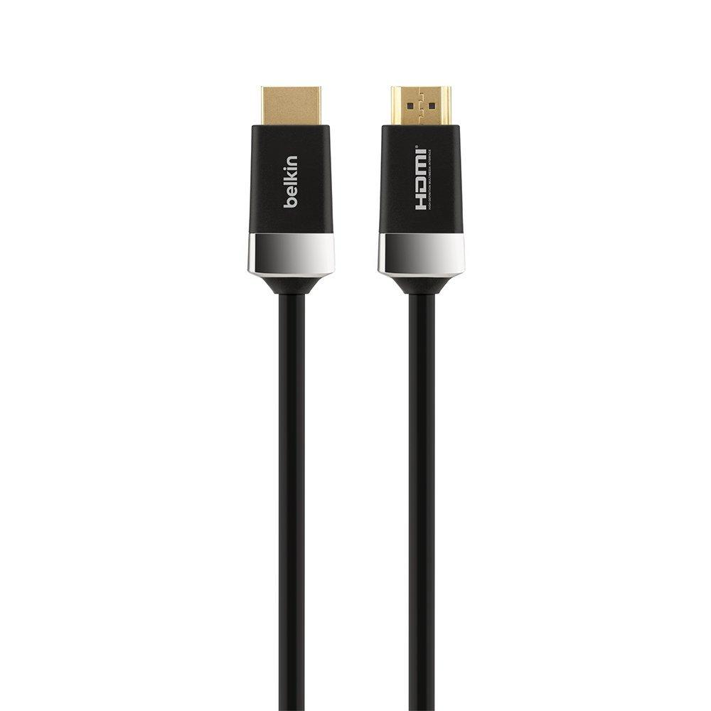 Belkin HDTV High-Speed HDMI Cable with Ethernet, 4K / Ultra HD Compatible (1 Meter / 3.3 Feet)