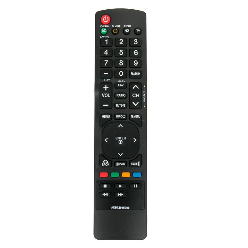 AKB72915206 Replaced Remote Applicable for LG TV 55LE5300 42LE7300 47LE7300 55LE7300 32LD320 32LD420 42LD420 47LD420 37LD450 42LD450 47LD450 42LD520 47LD520 55LD520 42LD630 47LD630 55LD630 47LE5300