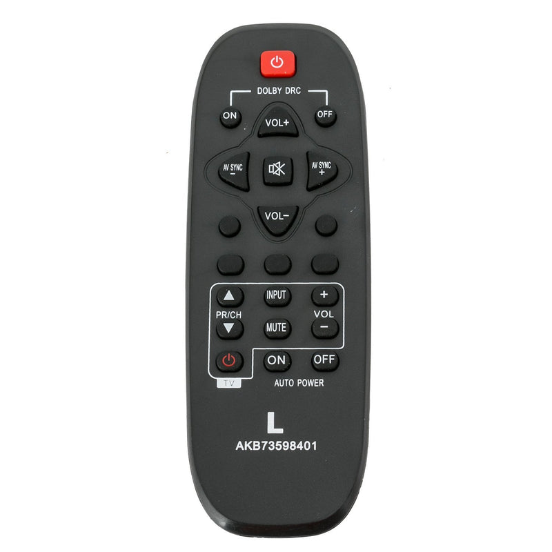 AKB73598401 Replacement Soundbar Remote Control Applicable for LG NB2020A NB2022A NB2030A Sound Bar Audio System