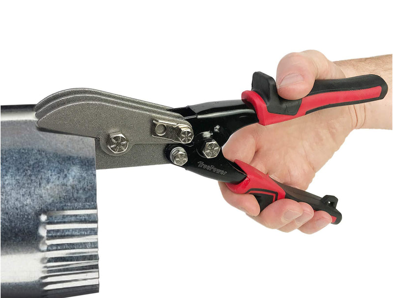 Gino Development 02-0105 TruePower 5-Blade Hand Crimper HVAC Ductwork Tool, 9-1/2"