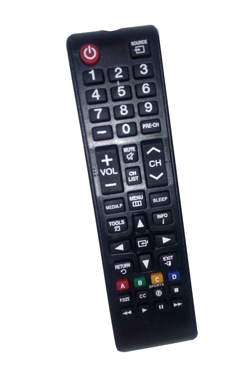 Replaced Remote Control Compatible for Samsung PL43F4500AFXZP AA5900821A LH40HDPLGAZA T24C550ND UN32EH4003VXZA UN43J5000AF LCD LED HDTV TV