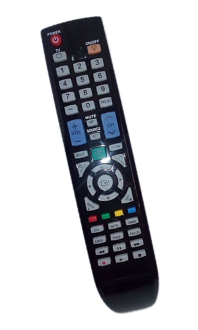 Replaced Remote Control Compatible for Samsung PN50A550S1F LN46B540P8FUZA PN63B550 LN40B630N1FUZA LN40B530 LN40A550P3FXZC TV