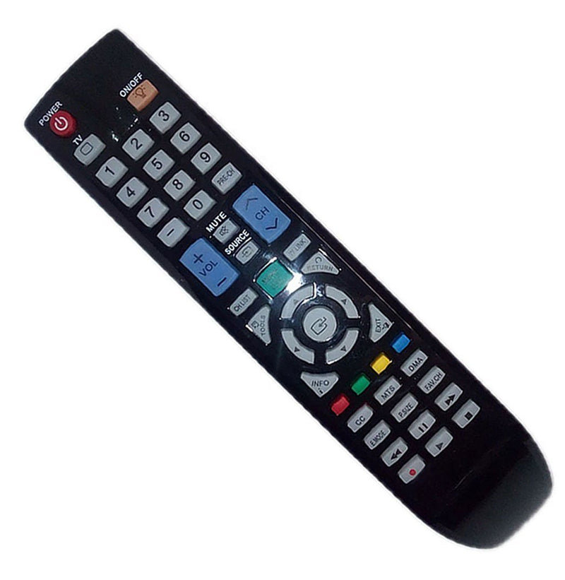 Replaced Remote Control Compatible for Samsung PL63A750T1FXZX UN40B6000VFXZP LN55B650T1F LN37A550P3FXZA PN58A650T1F LN55B640R3F TV