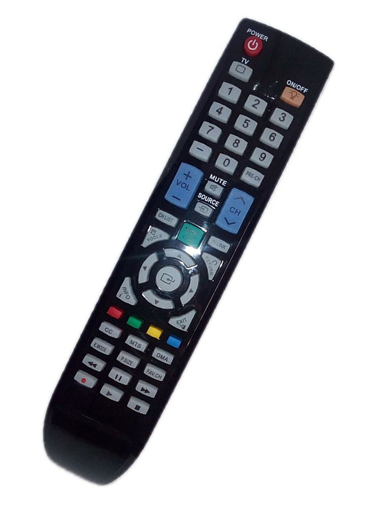 Replaced Remote Control Compatible for Samsung PN50B450B1D LN40A650A1RXRL PN50B530S2F LN46A540 PN50B530S2FXZC LN46A550P3FXZA TV