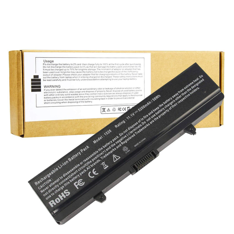 New Laptop Battery for Dell 1525 1526 1545 1546 1750 1440 PP29L PP41L, Fits P/N X284G M911 M911G GW240 GP952 RN873 K450N RU586 C601H 312-0844