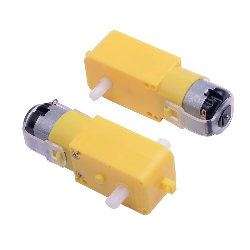 Cylewet 2Pcs Gear Motor Dual Shaft for Smart Car Robot Arduino (Pack of 2) CYT1037