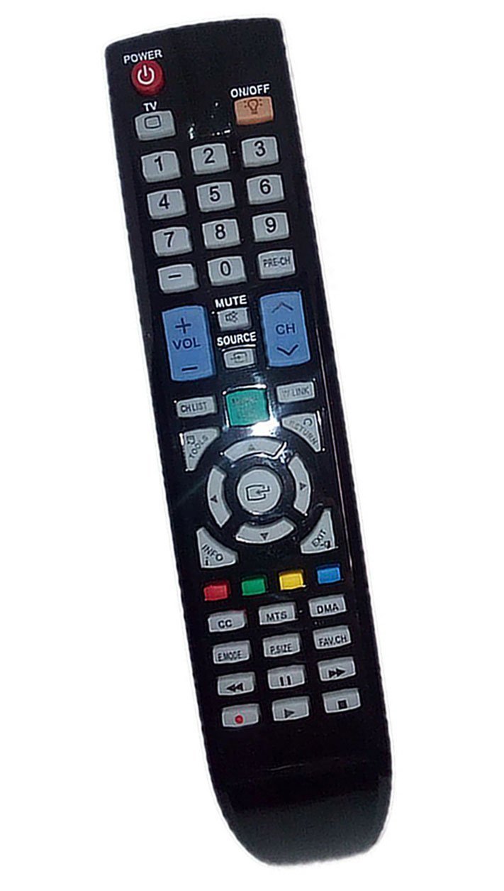 Replaced Remote Control Compatible for Samsung UN46B6000VF PN50B550T2F LN40A540 PN63A650 PN50A760T1FX LN55B640R3FXZA LN55B640R3FXZC TV