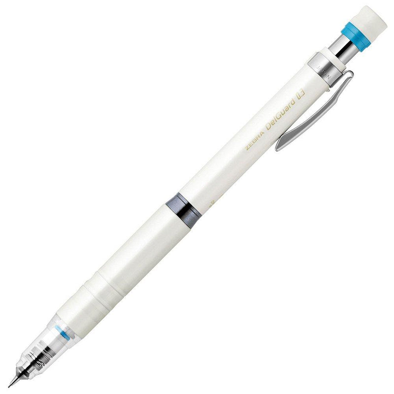 Zebra Mechanical Pencil, Del Guard Type Lx, 0.3mm, White (P-MAS86-W)