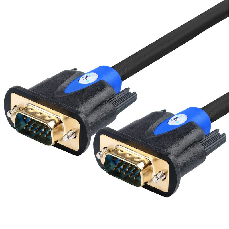 VGA Cable,SHD VGA to VGA HD15 Monitor Cable for PC Laptop TV Projector-6Feet 6Feet