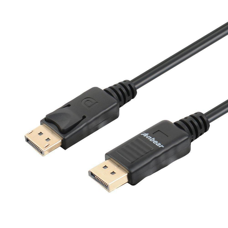 DisplayPort to Displayport Cable 6 Feet,Anbear Gold Plated Display Port to Display Port Cable 4K@60HZ Resolution(Male to Male) for DisplayPort Enabled Desktops and Laptops to Connect to Displays 6FT