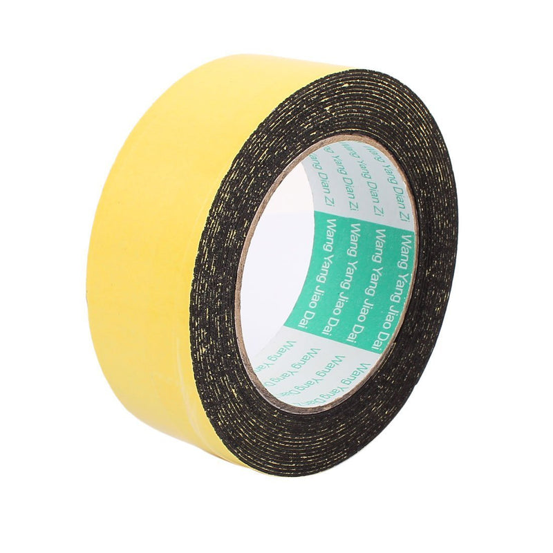 uxcell 40mm x 1mm Single Sided Self Adhesive Shockproof Sponge Foam Tape 5M Length