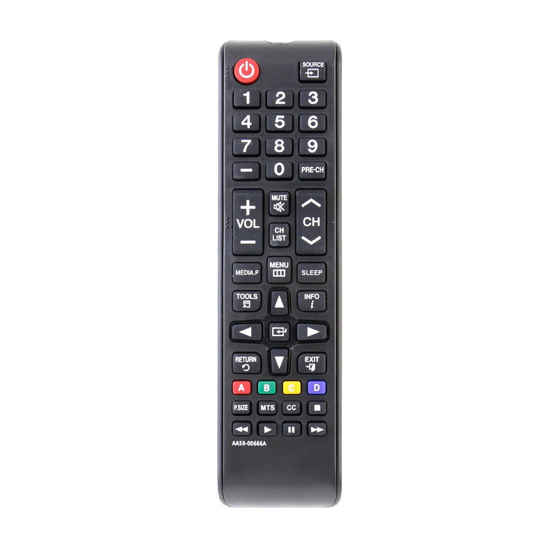VINABTY New AA59-00666A Replaced Remote fit for Samsung TV UN40H5003 LH32HDPLGA/ZA LH40HDPLGA LH46HDPLGA/ZA UN43J5000AF UN46ES6003F AA59-00600A AA59-00581A BN59-00857A UN32EH4003 UN39EH5003 UN22ES4003